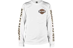 HARLEY-DAVIDSON Herren Langärmlig Langärmlig (1er Pack)
