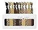 Price comparison product image Emi Jay Animal Print Hair Ties, Black - Pack of 10