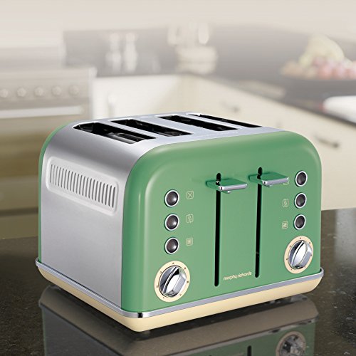 Morphy Richards 242006 Accents 4 Scheiben Toaster – grün - 2
