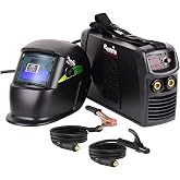 CEVIK PRO CE-BLACK200PLUS - MMA Inverter Welder with Welding Mask and Electrode Holder - 200A 40% 230V - Electrodes up to 5mm