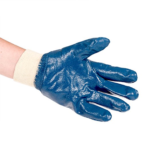 Nitril-Arbeitshandschuhe blau - 3