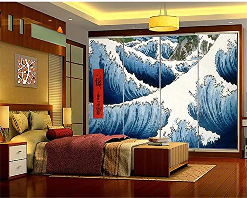 Carte Da Parati Giapponesi Onde Grandi Sconti Carte Da