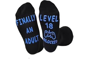 Dekzked 13th 18th Birthday Gifts for Boys Funny Christmas Stocking Fillers for Teenage Boys 21st Birthday Socks for Men