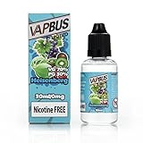 30ml Vape Liquid, VAPBUS Heisenberg E Liquid 70VG 30PG for E Cigarette E Shisha, Ecig Liquid with Nicotine Free
