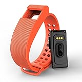 iMusi Heart Rate Monitor Armband Uhr - Orange