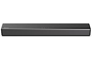Hisense HS214 Soundbar All-in-one, Wireless Bluetooth, Powerful Bass Built-in, Compact Design, AUX, HDMI, USB, TV, PC Speaker