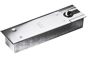 Dorma Iberica 61801250 - Cierrapuertas suelo bts-75v inox con fijacion 90ñ dorma