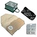 Produktbild TOP SET - 6 Staubsaugerbeutel + HEPA Filter + Kohlefilter + 6 Duftsteine geeignet Für Vorwerk Kobold VK 130 131 SC, VK130, VK131