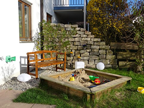 Telefunken Solar-Gartenleuchte – Ball (Dekoleuchte mit RGB Farbwechsel, schwimmfähig, riesiges Solarpanel mit 1,5W) Kugel - 12