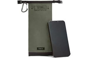 TOCA Faraday Bag No Signal Sleeve – Keyless Go Schutz, Anti-Tracking Faraday Tasche & RFID Blocker, Wasserfeste Handytasche mit EMF Shielding, Kompakte Datenhülle 24.5 x 10 cm