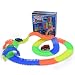 Produktbild Autorennbahn Leuchtend für kinder ab 2 Jahre - HEYSAMO Magic Twister Track Sets inklusive 220 Schienen (3m Lang) + 2 Blinken E-Autos, mit Emoji stickers zur Verfügung gestellt.(MEHRWEG)