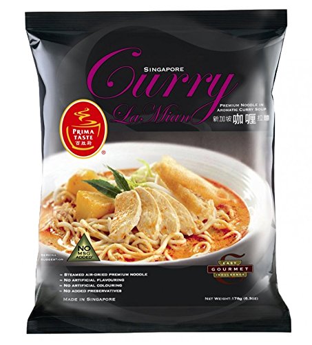 Preisvergleich Produktbild Singapore Curry La Mian Curry Nudeln 3er Pack