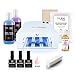 MYLEE 10PC KIT UV 36W Nail Curing Lamp w/ BLUESKY Top & Base Coat, Mylee Prep & Wipe + Gel Remover, 1x Gel Polish Colour, Lint-Free Wipes & More, Manicure Starter Set (80523 - Rose Pink)