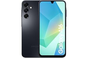 Samsung Galaxy A16 4G Android Smartphone, Super Amoled 6.7" Screen, Multiple Cameras, 128GB Storage, Blue Black, 3 Year Manufacturer Extended Warranty (UK Version)