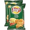 Lay's Chilli Lemon, 104 Gm Spar Combo - Potato Chips - Chile Limon, 52G (Pack of 2) Promo Pack