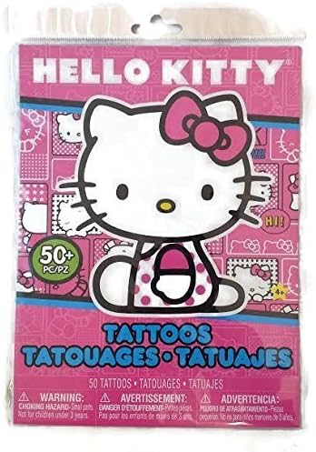 Hello Kitty Tattoos 50 Pieces by Hello Kitty Party Supplies
