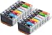 Produktbild 16-Stück Skia Tintenpatronen Canon CLI-8 PGI-5 Pixma iP6600D Pixma iP6700D Pixma Pro 9000 Pixma Pro 9000 Mark II