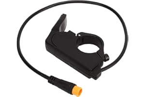 VBESTLIFE Electric Thumb Throttle, 22.2mm Left Right Handlebar Universal Quick Release Thumb Throttle for Electric Bike Scooter Conversion