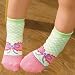 Baby Girls Infant Ballet Ballerina Socks 6 packs Anti Slip Pink Age 2 3 4