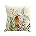 Produktbild Dragon Zweige Bird Kissen Cover Kissen Tasche Sofa zuhause Dekor by (Weiß b)