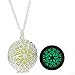 Glow-In-The-Dark Fairy Frozen Tear Natural Concept Silver Color Pendant for Girls and Women by Yellow Chimes. For the First time, for who wants to Glow.. RS.375.00