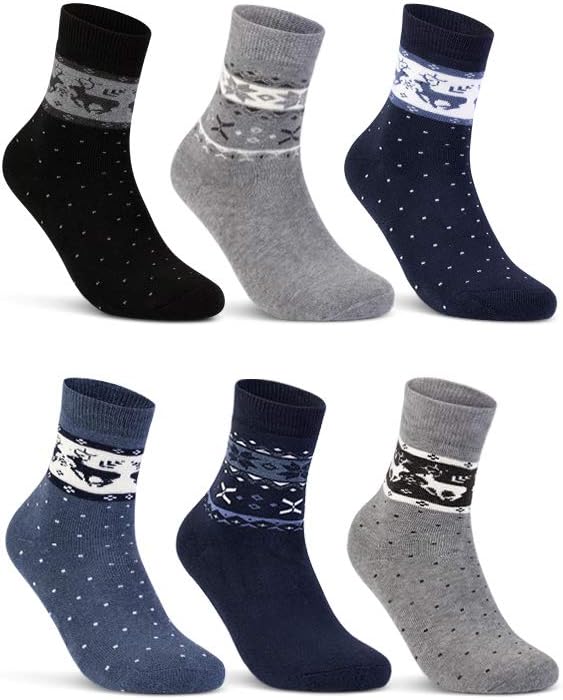 sockenkauf246 or 12 Pairs Thermal Socks Women Cotton Terry Cloth Winter Socks