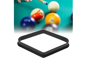 lvifloae Biliardo Professionale in plastica da 9 Palline da Biliardo 9 Palline da Biliardo con Cornice Triangolare per Rack Forniture Accessori 2 Pezzi