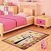 FunkyBuys® Kids Childrens OWL ON TREE (100 x 133cm) Rug Mat Modern Design Play Mat Nursery Rugs Non Slip - 3 Sizes Best Price