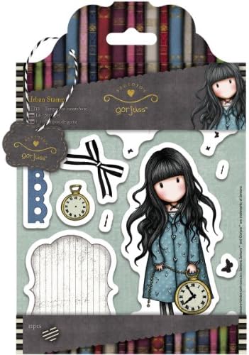 Simply Gorjuss The White Rabbit Urban Stamps, Pack of 12, Multi-Colour