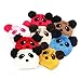 HuntGold Cute Baby Girl Boy Winter Warm Panda Shape Knitted Wool Crochet Beanie Hat Cap(pink)