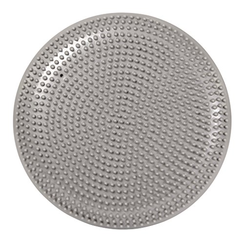 POWRX Sitz-Kissen 33 cm Deluxe Gleichgewichtskissen Balance-Kissen (Anthrazit oder Silber) Ballkissen - 2