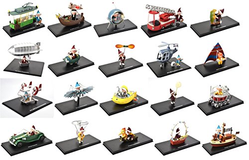 Preisvergleich Produktbild Marchand de Sable Sammlung von 20 Figuren + 18 Fahrzeuge von Sandmännchen