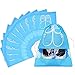Price comparison product image Bibetter 10Pcs Travel Shoe Bags-17.3’’x 12.6’’, Dust-Proof Waterproof Shoes Pouch Packing Organizers, Saving Storage Bags with Translucent Window Design(10 Pcs Sky Blue)