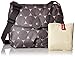 Babymel Satchel Baby Changing Nappy Bag - Jumbo Dot Grey