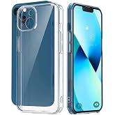 GGM GİYİM &amp; AKSESUAR iPhone 13/14 ile Uyumlu Silikon Şeffaf Kılıf Şok Emici &Ouml;zellikli Full Kasa Koruma Sağlayan Şeffaf Kılıf