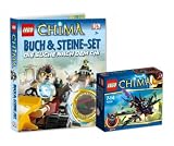 LEGO Chima 70000 Razcals Rabengleiter und Buch & Steine Set: Die Suche nach dem Chi - Set - 9120055082903 - Lego