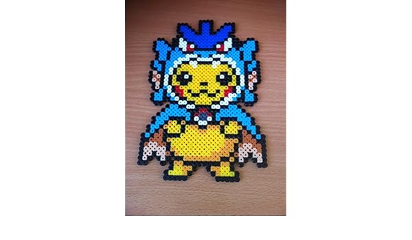 Pixel Art Hama Beads Pokemon Pikachu Costume Leviathor