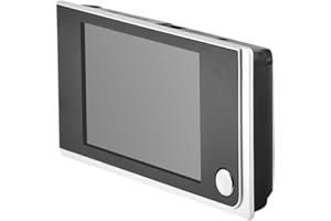 Mavis Laven Digitaler Türspion-Viewer, Mini-Pixel-LCD-Farbbildschirm mit hohem Pixel-LCD-Bildschirm, visuelle Video-Innen-Digital-Türklingel