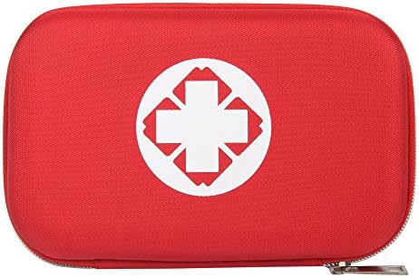 First Aid Kit, Xiyude Kit Includes Flashlight, Gloves, Foil Flanket for Home, Office, Vehicle, Workplace, Camping, Travel and Child Care (D37)