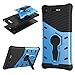 Produktbild Xperia XZ1 Hülle Rüstung Armor REXANG [Ultra-Rüstung] Hart Rugged Shock Proof Heavy Duty [mit 360 Kickstand] case Dual Layer Tough Taschen Schalen für Sony (Xperia XZ1, Blue)