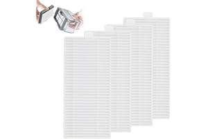 MOLZINY 4 Pezzi Filtro HEPA Filtro Robot Spazzatrice Parti di ricambio Filtro Aspirapolvere Accessori per Lefant M210 M213 M210S M210B M213S OKP Life K2 K3 K3A K4 K5