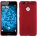 Produktbild PhoneNatic Case für Huawei Nova Hülle Silikon rot matt + 2 Schutzfolien
