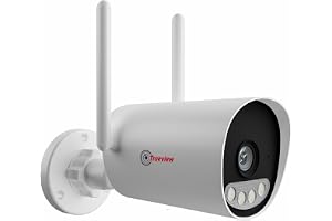 Trueview 3MP All Time Color Wi-Fi Smart Bullet CCTV Security Camera | Two-Way Audio | Human Detection IP66 Waterproof Supports Upto 256GB Memory Card | Alexa Compatible T18295S 2026 Edition