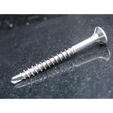 200 Stück Torx Edelstahl A2 Senkkopf Spanplattenschrauben mit