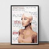  Pósteres/impresiones inspirada en Ariana Grande