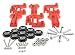 Produktbild [Sintron] 3D Printer Drucker Kossel Mini Prime Line Roller Carriage Wheel + 696ZZ Bearing, Replace Linear Rail MGN12 for RepRap Rostock Delta Kossel Mini