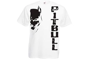 Generico t-Shirt Pitbull Fight Hund Dog Kickboxen Boxen Geschenkidee 12 Colori auch für Kinder