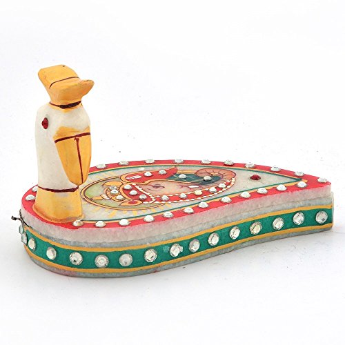 SHREE MANGALAM MART Kundan Work Marble Peacock Roli Sindoor Vas RS.249 (72.00% Off) - Amazon