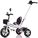 Produktbild Multifunktionale 2-in-1 Sport Edition Trike Kind Dreirad Kid Trolley mit Eltern Griff für 1-3-6 Jahre alt Boy und Girl Baby (Vigor White Bike) ( Farbe : A )
