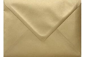 KARMA KRAFTS C6 / A6 Metallic Gold Envelopes x 25